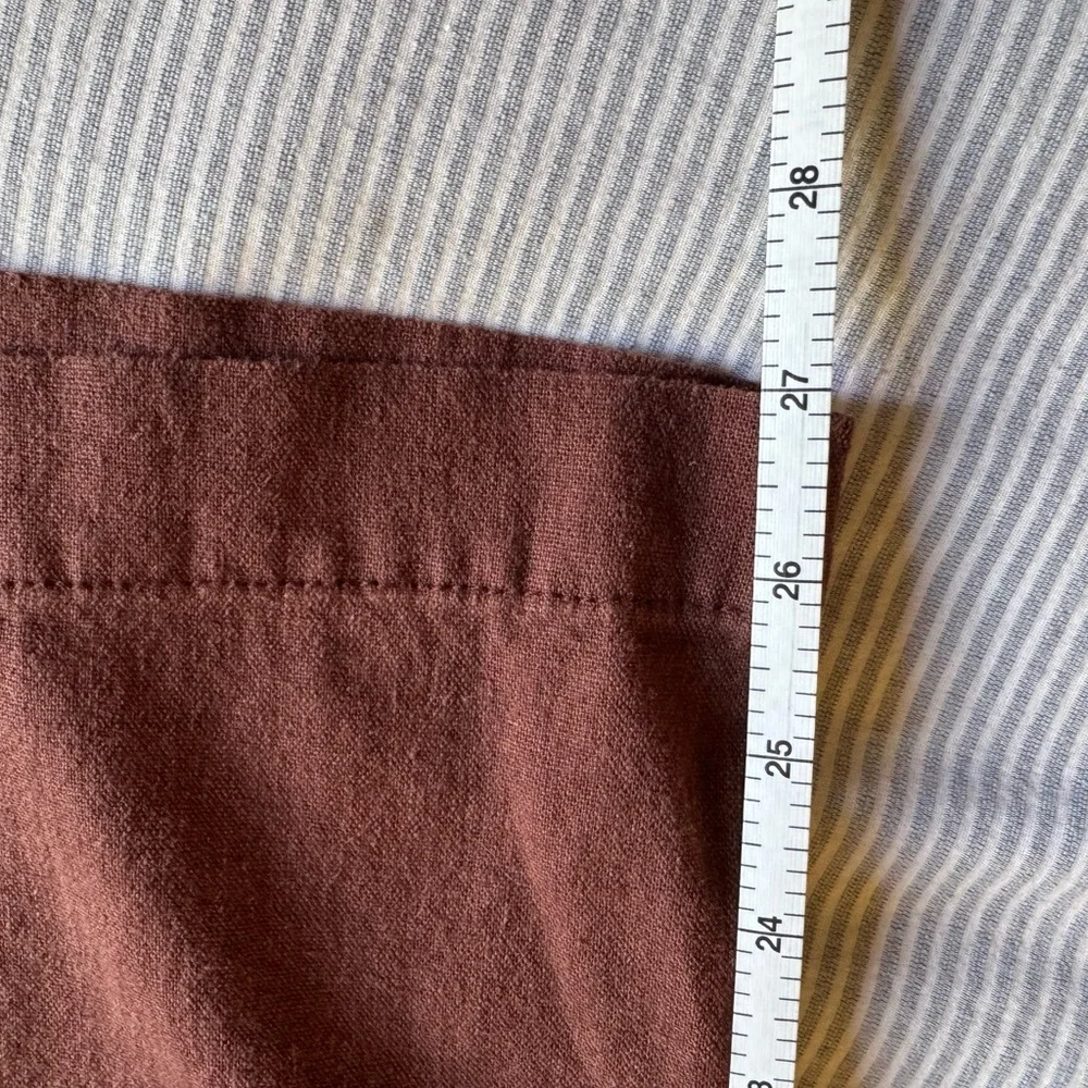GAP Pull-on Wide Leg Pants with Cream Side Stripes - Picture 10 of 10